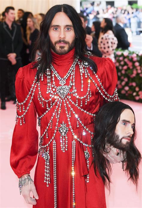 gucci jared leto met gala|jared leto hairstyles.